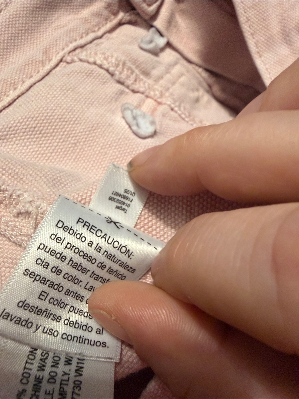Universal Thread Pink High Rise Easy Barrel Leg Jeans Size 4 - Picture 6 of 8